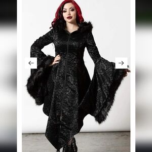 Killstar Moonspell Hooded Coat